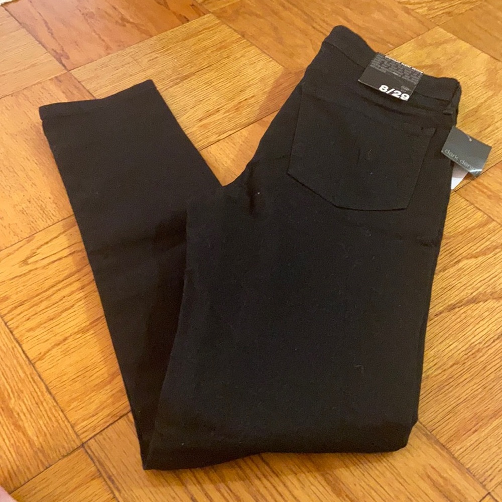 NWT, Gap black skinny jeans.  Size 8/29.